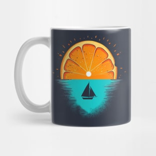 Orange Morning Mug